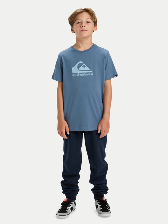 Quiksilver Quiksilver T-Shirt Ev Comp Logo EQBZT04897 Μπλε Regular Fit