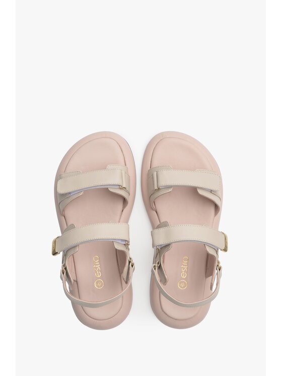 Estro Estro Σανδάλια ER00113089 Μπεζ