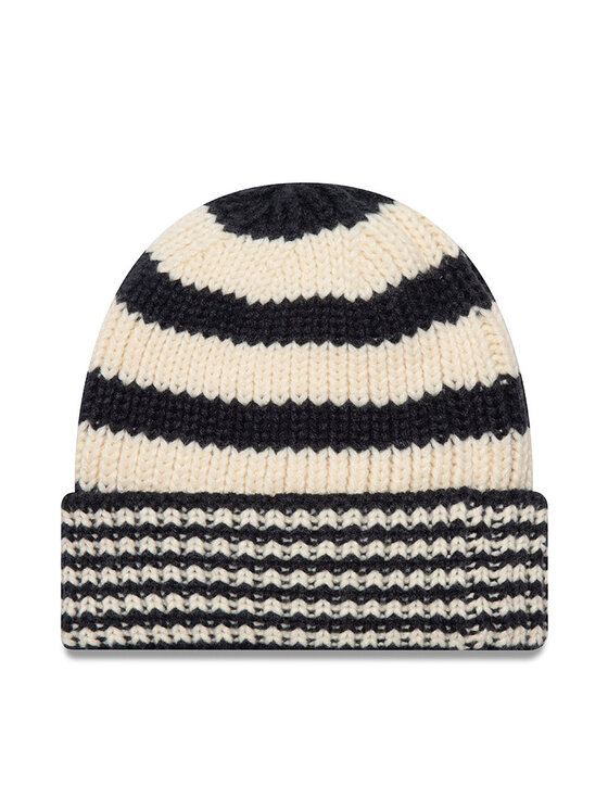 New Era Čiapka Ne Stripe Knit Bean 60565460 Čierna