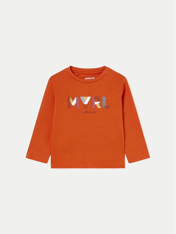 Mayoral Mayoral Bluse 108 Orange Regular Fit
