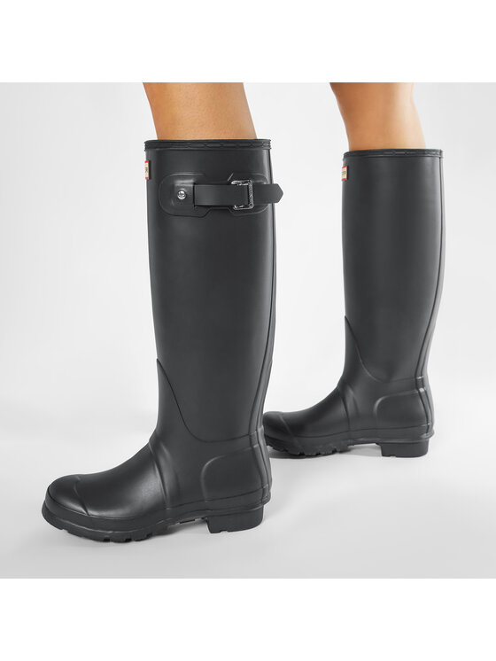 Hunter Hunter Gumicsizma Womens Org Tall WFT1000RMA Fekete