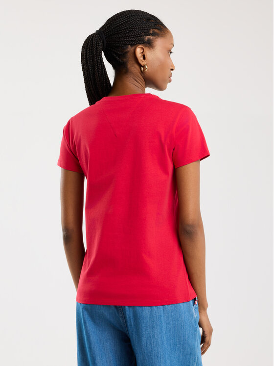 BIG STAR BIG STAR T-Shirt BENEA Czerwony Basic Fit