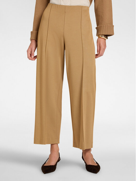 Elena Mirò Elena Mirò Pantaloni di tessuto P812Z000210N012 Crema Regular Fit