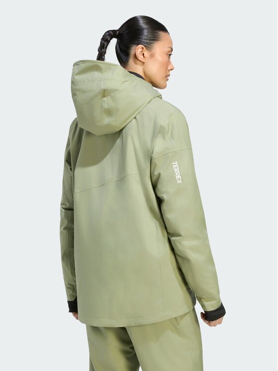 adidas adidas Kurtka narciarska 170933 Zielony jasny Regular Fit