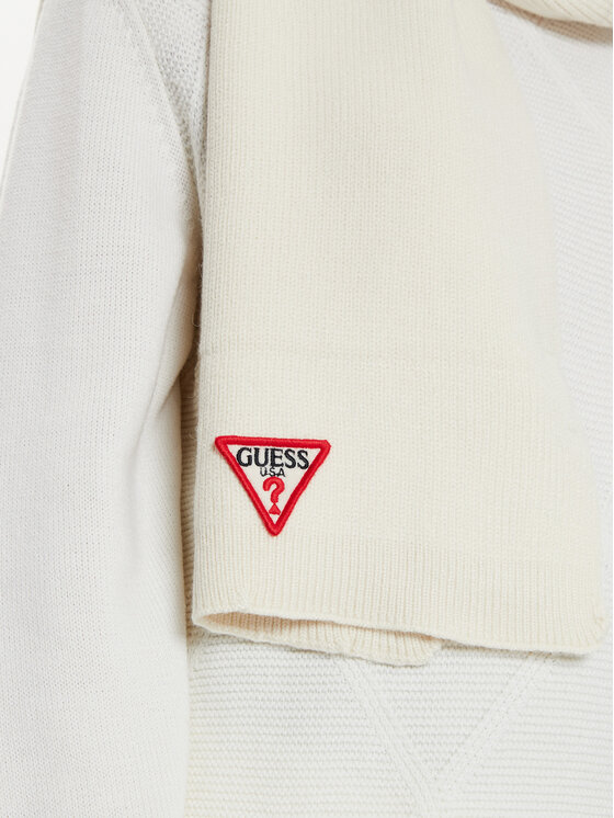 Guess Guess Зимен шал AW5235 VIS03 Бял