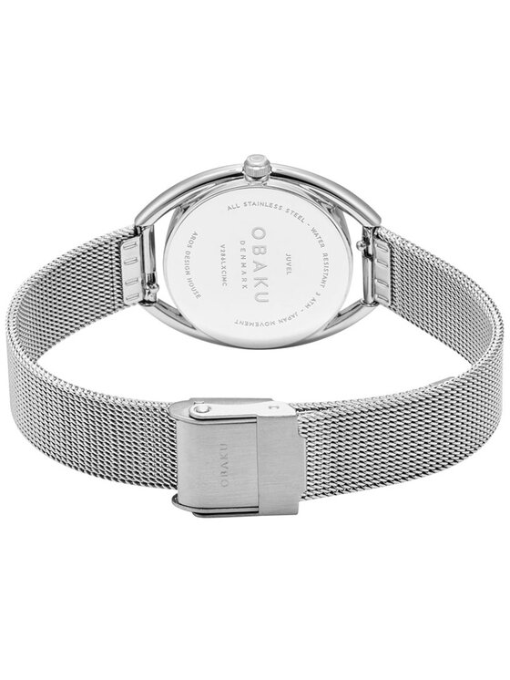 Obaku Obaku Zegarek V286LXCIMC Srebrny