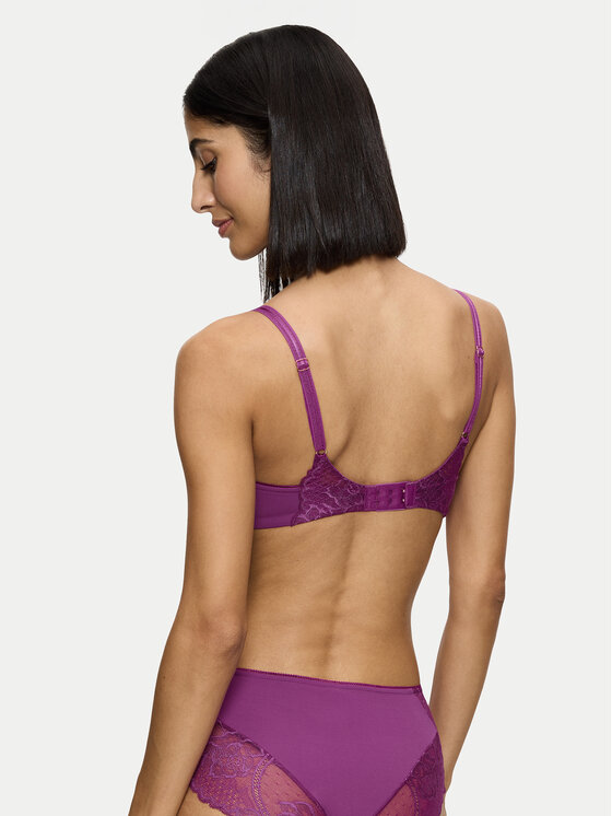Triumph Triumph Nedrček s kostjo Wild Peony Florale 10209608 Vijolična
