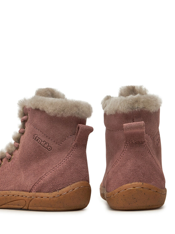 Froddo Froddo Gležnjače Minni Suede Laces G2110140 S Ružičasta