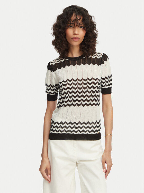 Artigli Pulover ACMA004828 Alb Regular Fit