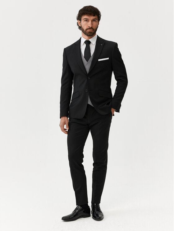 Evenemen Evenemen Garnitur Kast Czarny Slim Fit
