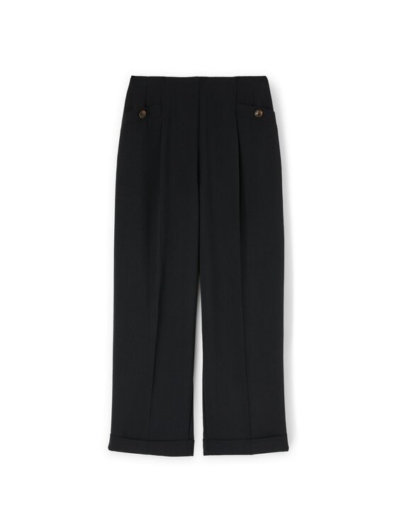 Motivi Motivi Pantaloni di tessuto P278Q003924N033 Nero Cropp Fit