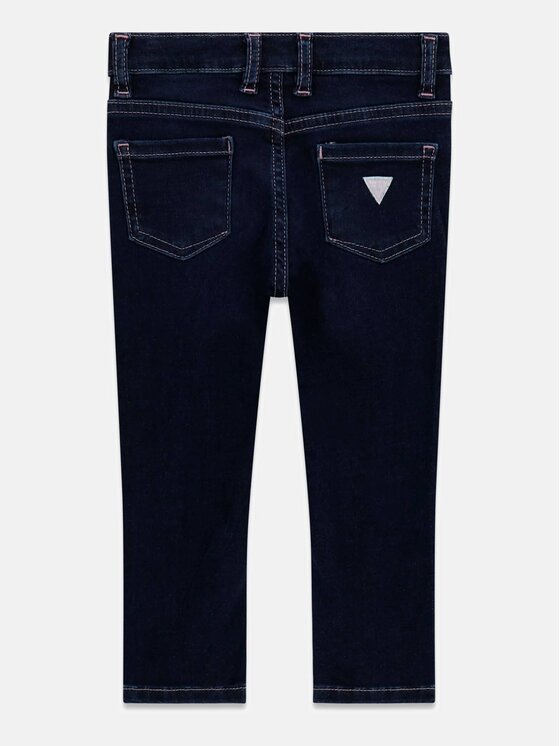 Guess Kids Guess Kids Kalhoty z materiálu 183394 Modrá Regular Fit