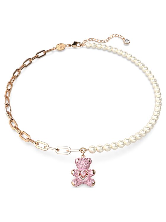Swarovski Swarovski Naszyjnik Teddy 5669166 Różowy