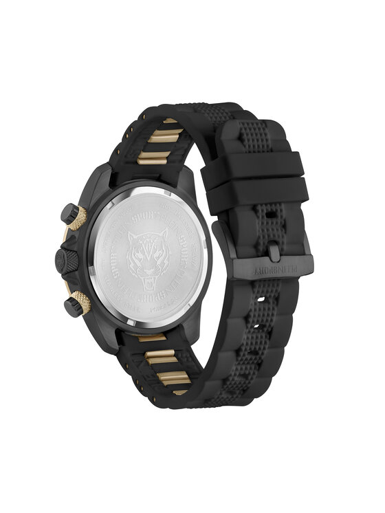 Plein Sport Plein Sport Pulkstenis Hurricane PSDBA0523 Melns