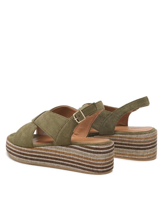 Clara Barson Clara Barson Sandały WS22127-02 Khaki