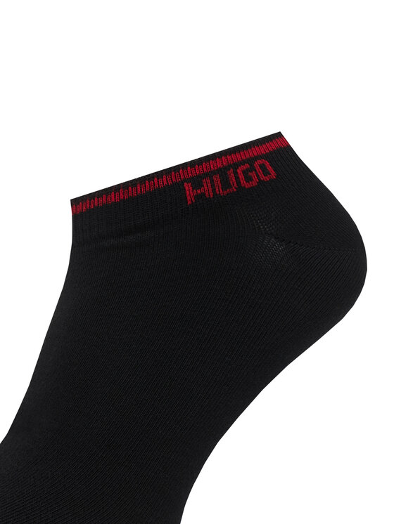 HUGO HUGO Короткі шкарпетки 50544506 Чорний