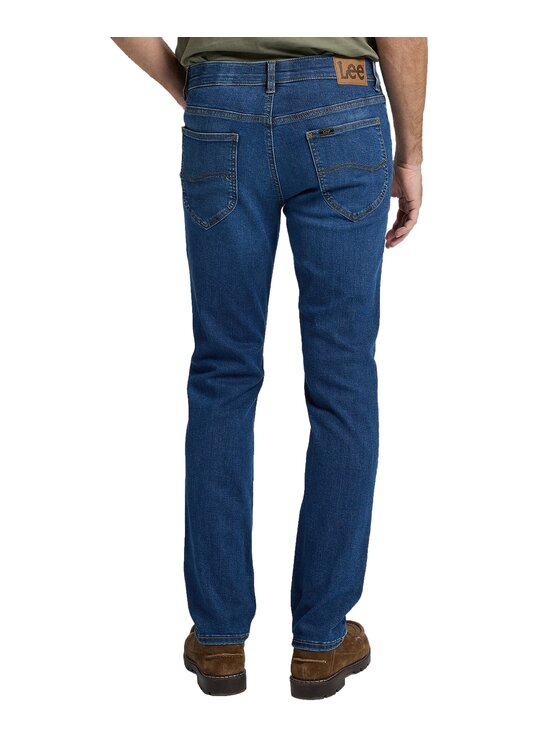 Lee Lee Jeansy 112376377 Niebieski Regular Fit