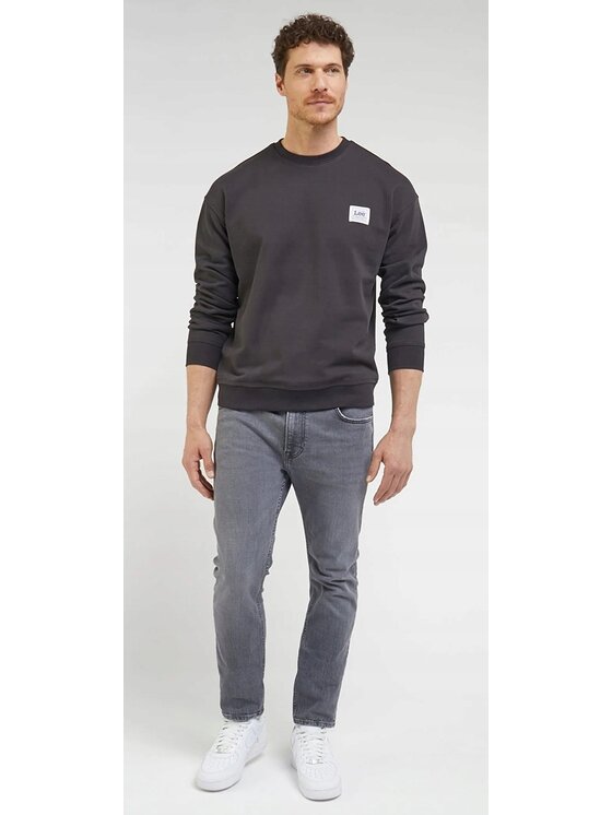 Lee Lee Jeansy Rider Szary Slim Fit