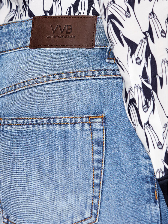 Victoria Victoria Beckham Victoria Victoria Beckham Straight Leg Jeans 2420DJE002087A Blau Straight Leg