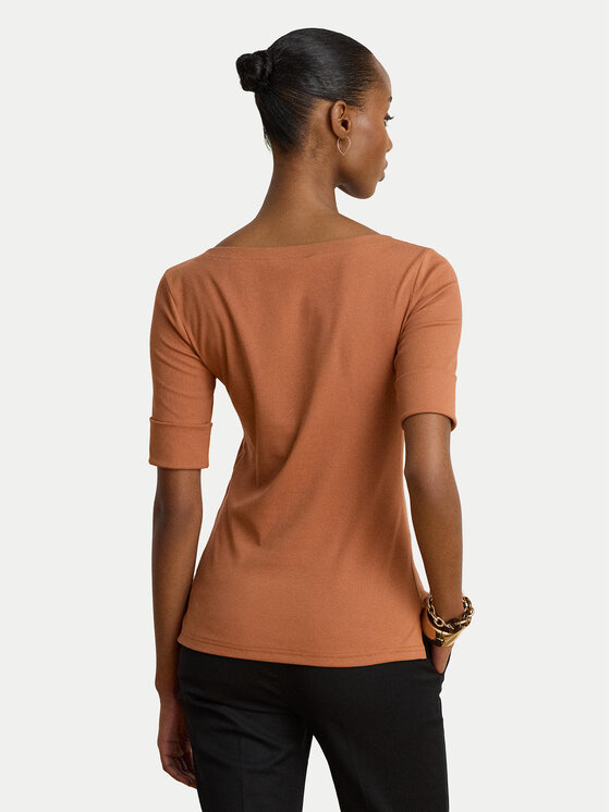 LAUREN RALPH LAUREN LAUREN RALPH LAUREN Majica Judy 200654963505 Narančasta Slim Fit