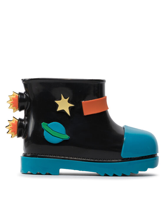 Melissa Melissa Wellington Mini Melissa Rain Boot + Fabula 33676 Nero