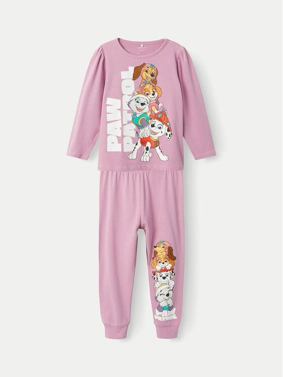 NAME IT Pižama PAW PATROL 13235474 Roza Regular Fit