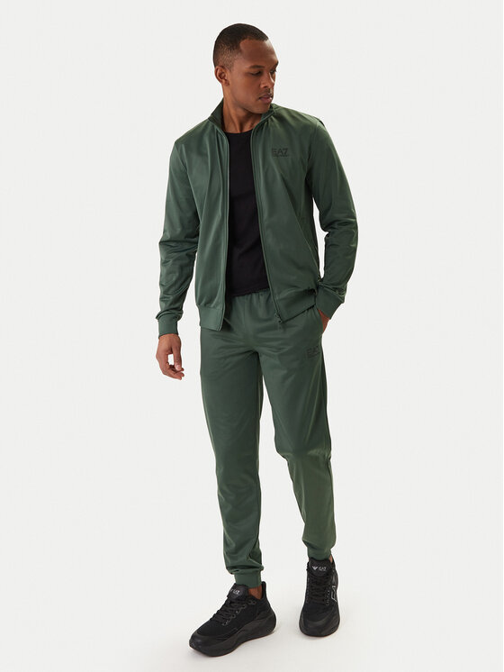EA7 Emporio Armani EA7 Emporio Armani Sportinis kostiumas 8NPV65 PJHCZ Žalia Regular Fit