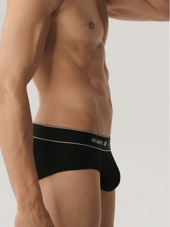 Atlantic Atlantic Slipy magic pocket push-up Czarny