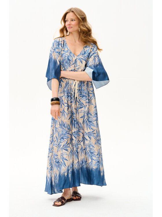 blue shadow blue shadow Sukienka codzienna Kanoi Niebieski Regular Fit