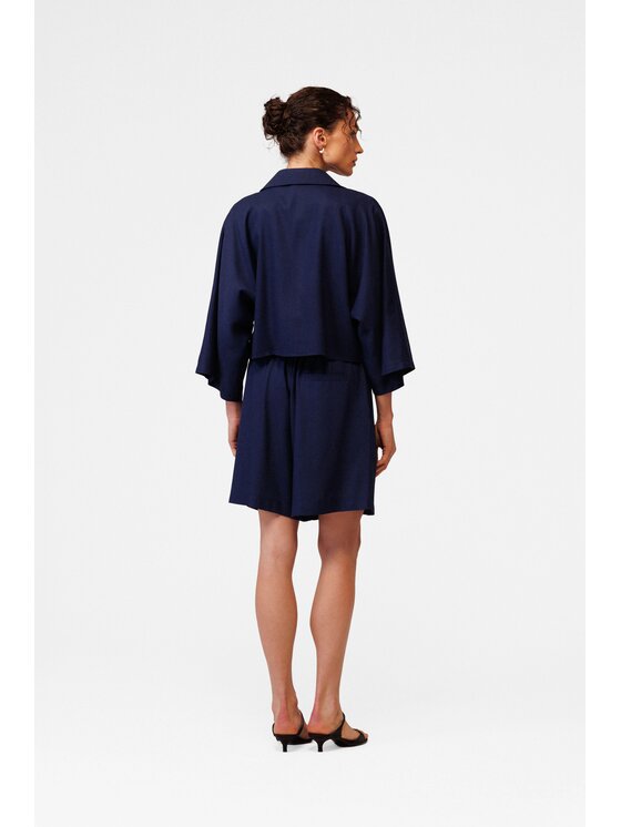 LE POSSÉ LE POSSÉ Camicia KKW Blu scuro Loose Fit