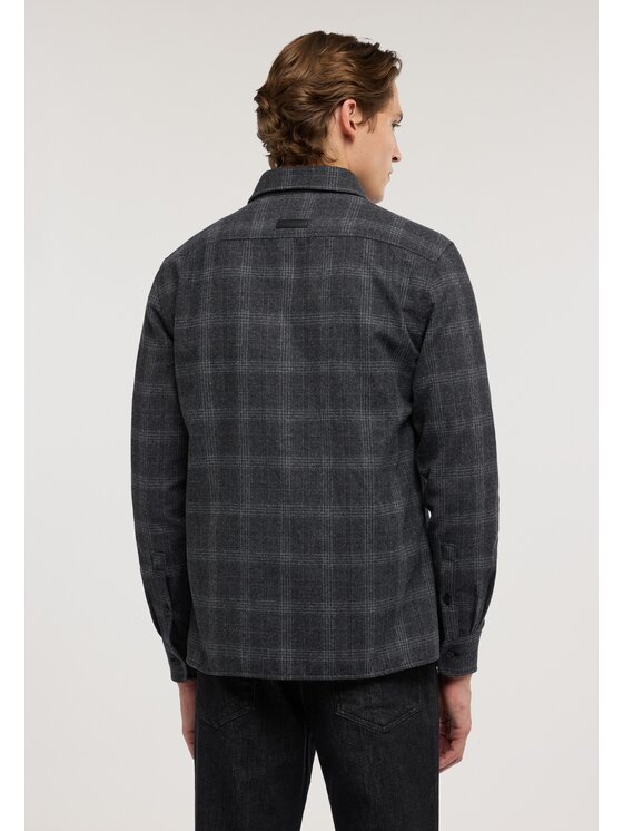 Trussardi Trussardi Koszula 5028N000074N0GP Szary Regular Fit