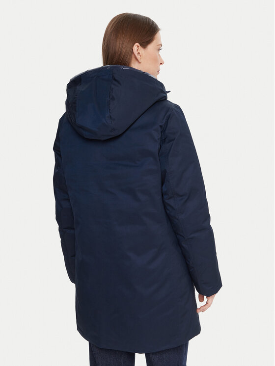 Tommy Hilfiger Tommy Hilfiger Parka WW0WW46533 Tmavomodrá Relaxed Fit