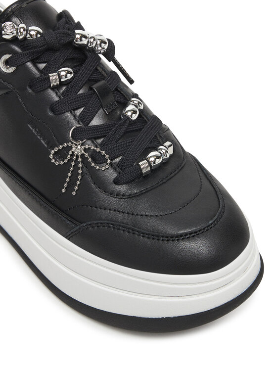 MICHAEL Michael Kors MICHAEL Michael Kors Снікерcи Hayes 43F5HYFS2L Чорний