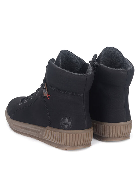 Rieker Rieker Botine N0730-00 Negru