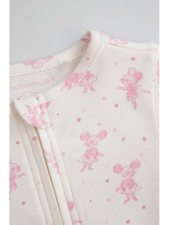 Coccodrillo Coccodrillo Dupačky ZC6404201PJS-003 Krémová Regular Fit
