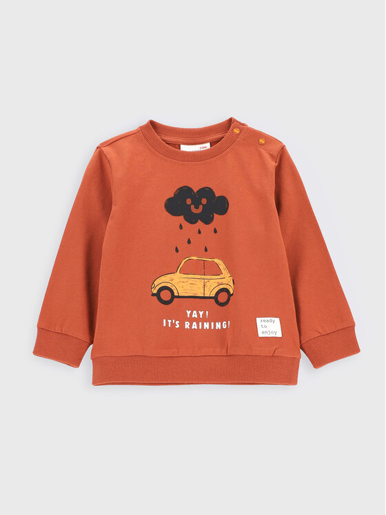 Coccodrillo Coccodrillo Блуза ZC2143102CON Кафяв Regular Fit