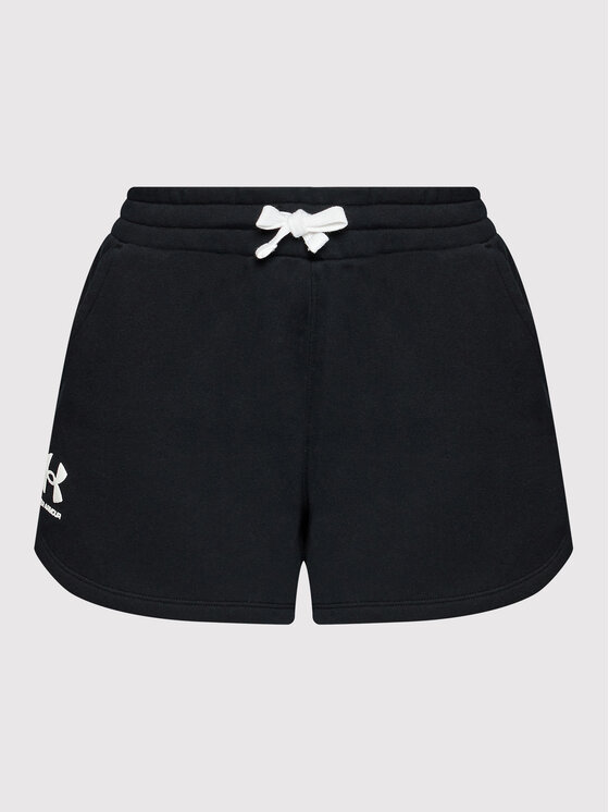 Under Armour Under Armour Pantaloncini sportivi Ua Rival Fleece 1369858 Nero Regular Fit
