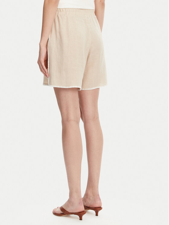 ICONA ICONA Auduma šorti RP5LE006 Bēšs Regular Fit