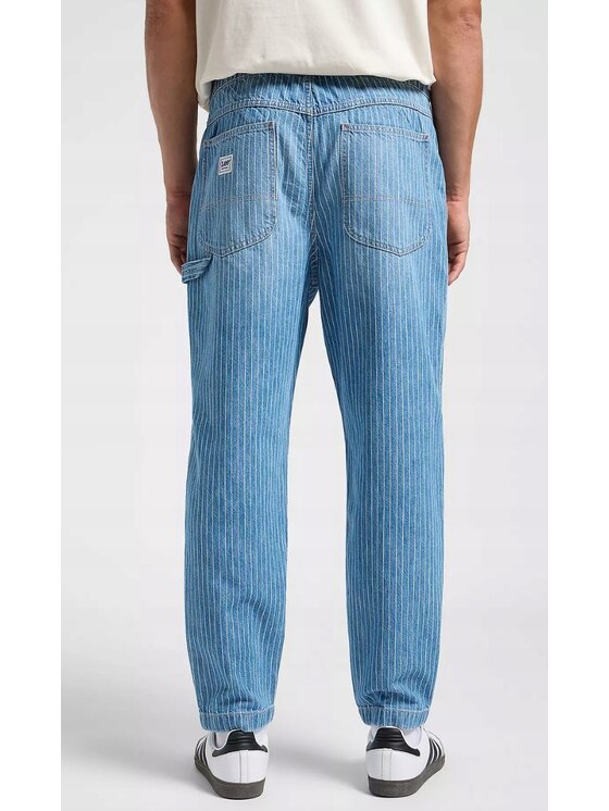 Lee Lee Jeansy DRAWSTRING CARPENTER Niebieski Loose Fit