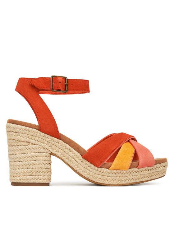Espadrile Toms Majorca Strappy 10021951 Roșu