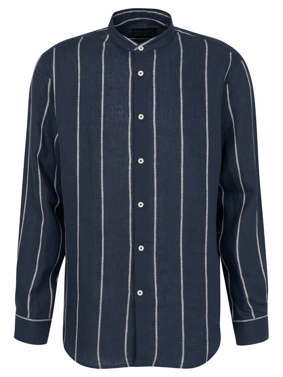 Bugatti Bugatti Krekls 9550-78954C Tumši zils Casual Fit