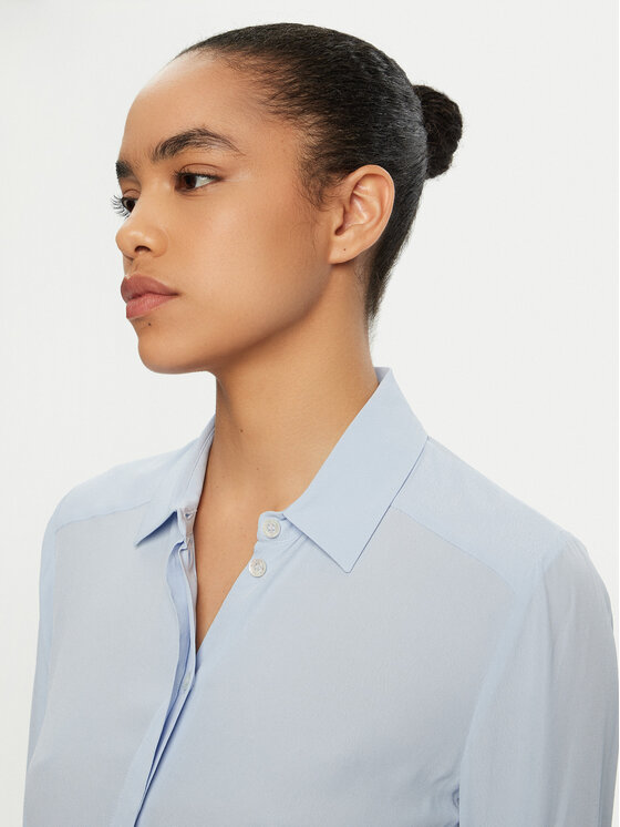 Patrizia Pepe Patrizia Pepe Koszula 8C0761/A8I1-CA38 Błękitny Regular Fit