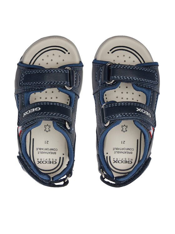 Geox Geox Sandały B Sandal Flaffee Boy B4559A 08515 C4002 M Granatowy