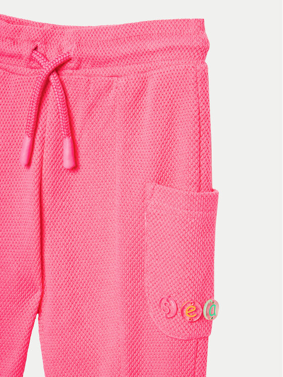 Coccodrillo Coccodrillo Pantaloni di tessuto WC4120101OWK Rosa Relaxed Fit