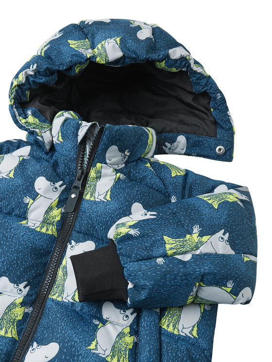 Reima Reima Žieminė striukė Moomin Lykta 5100013B Tamsiai mėlyna Regular Fit