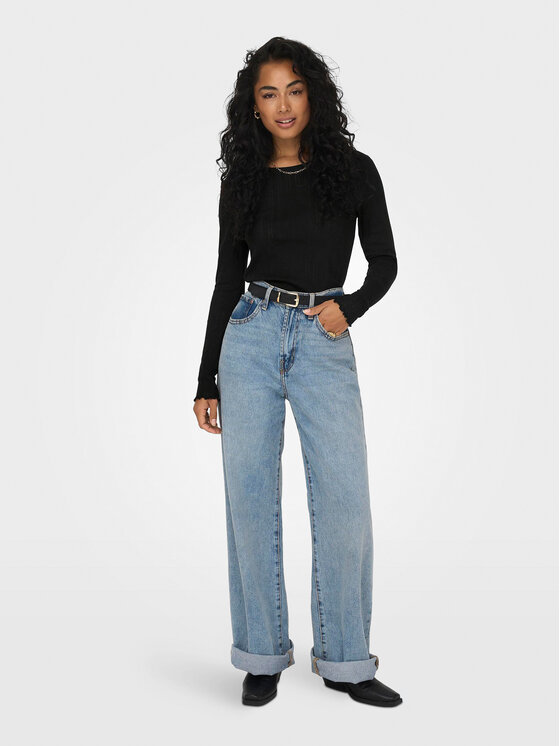 ONLY ONLY Särkpluus Carlotta 15291987 Must Regular Fit