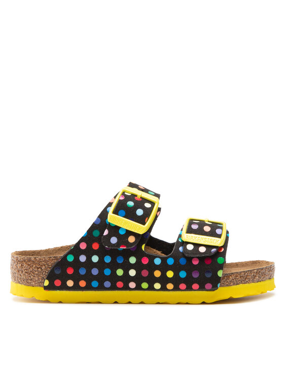 Birkenstock Birkenstock Klapki Arizona Rivet Logo Kids 1023399 Czarny