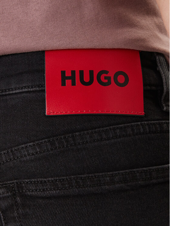 HUGO HUGO Džinsai 50555179 Pilka Regular Fit