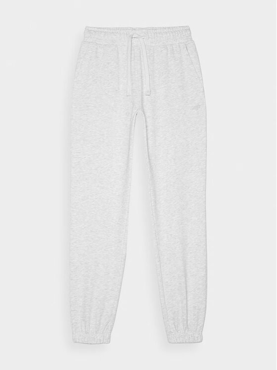4F 4F Παντελόνι φόρμας 4FWMM00TTROF1138-27M Γκρι Regular Fit