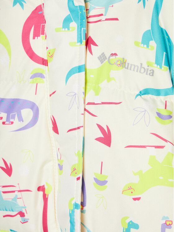 Columbia Columbia Kombinezon zimowy Snuggly Bunny™ Bunting Biały Regular Fit